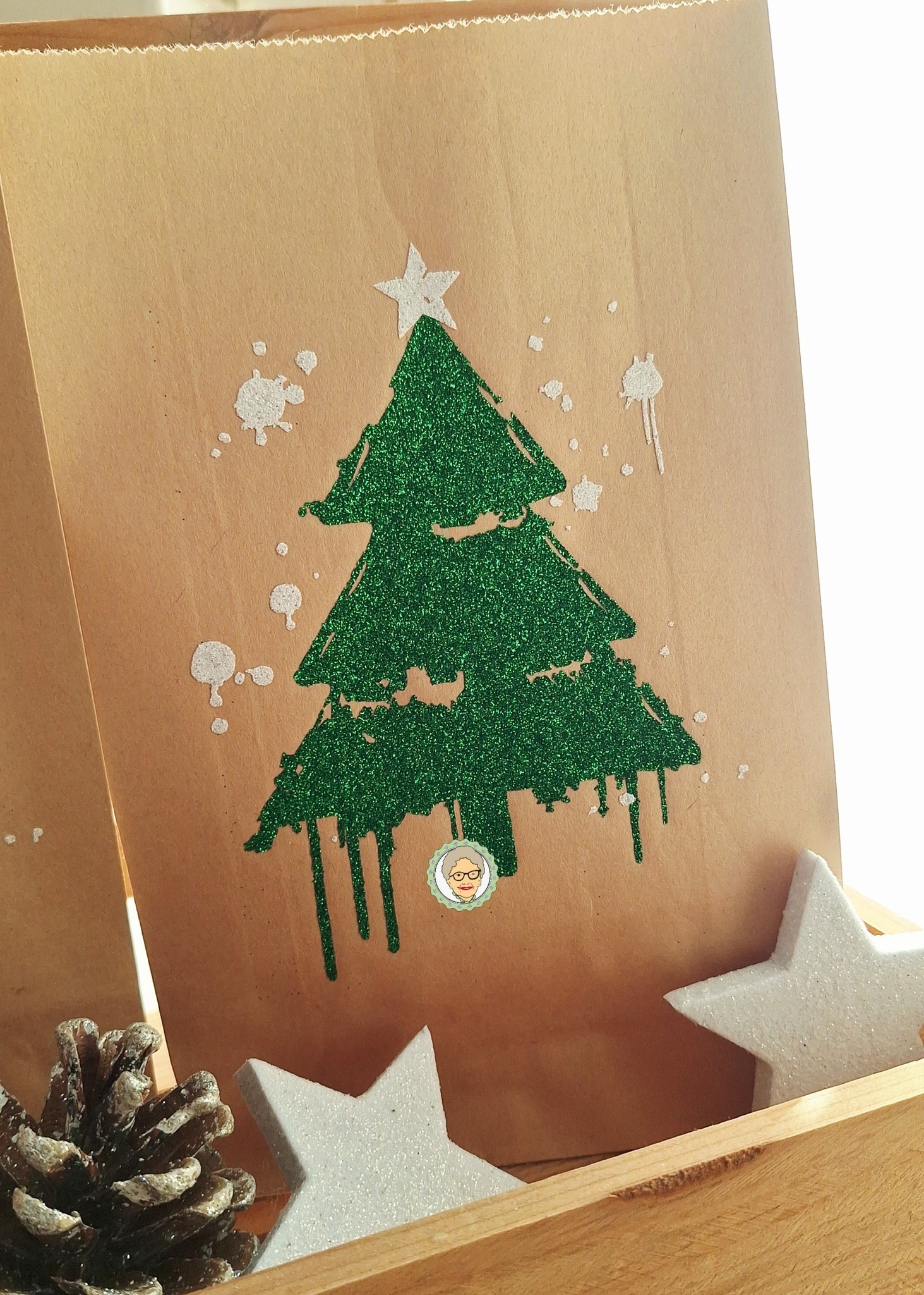 Plotterdatei Grunchy Christmas - coole Weihnachtsdatei – Bild 4