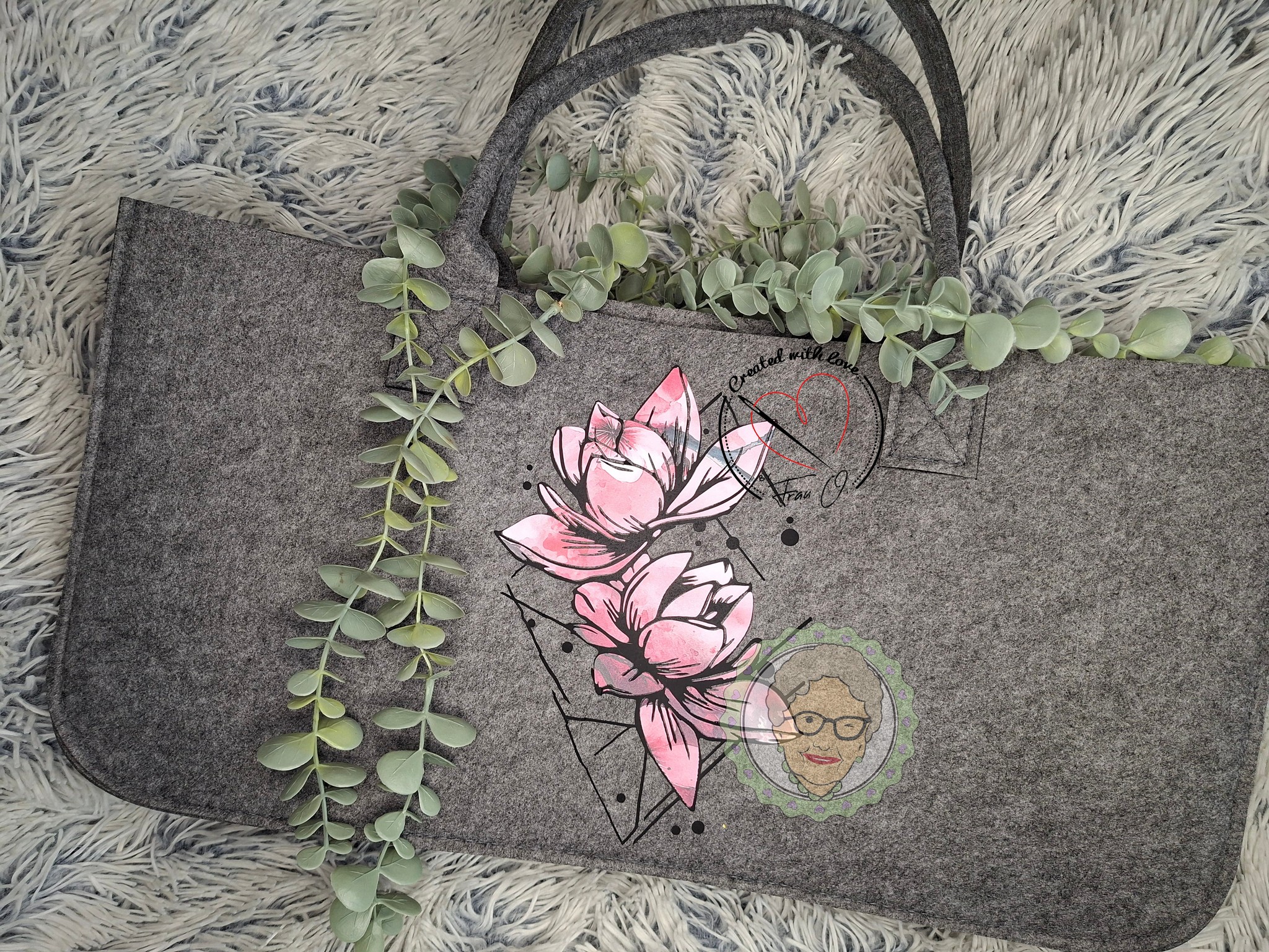 Flexfolie DIN A4 Cherry Blossom - POLI-FLEX® Designs by Oma Plott – Bild 6