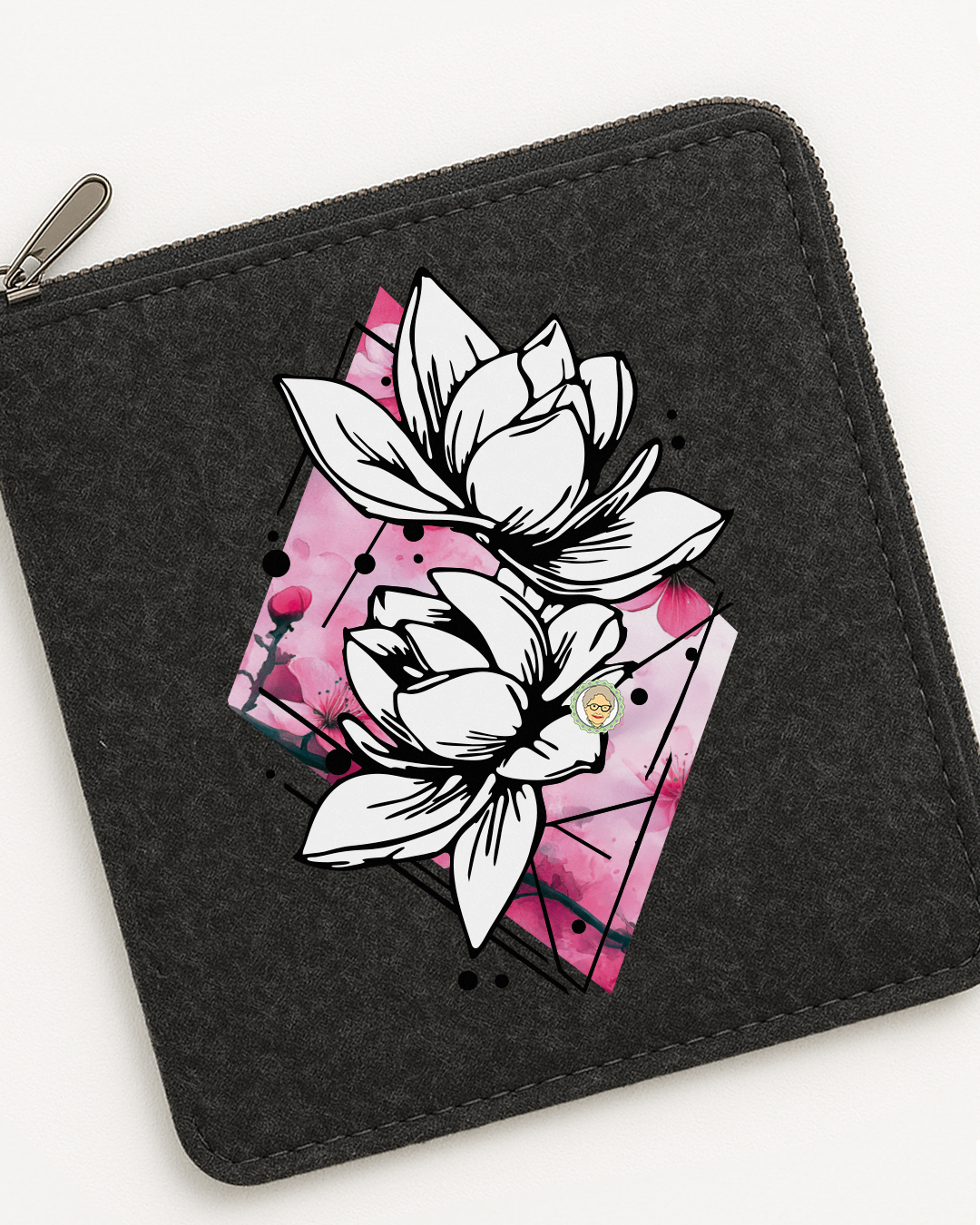 Flexfolie DIN A4 Cherry Blossom - POLI-FLEX® Designs by Oma Plott – Bild 2