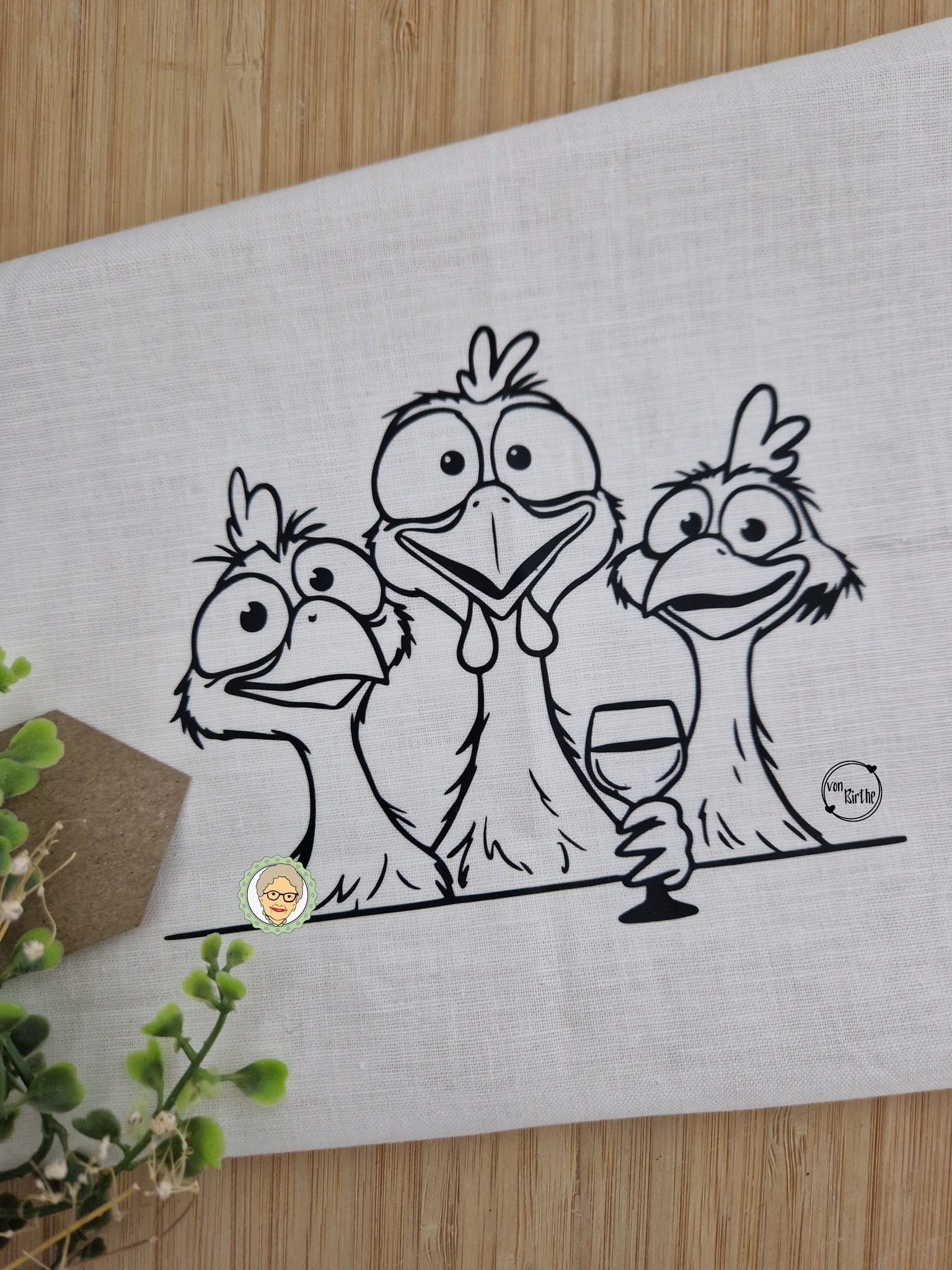 Plotterdatei Partyhuhn – Bild 7