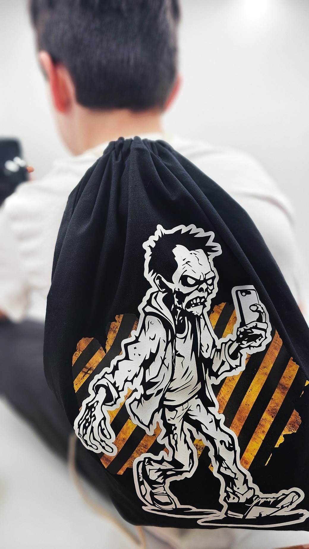 Plotterdatei Smartphone Zombie - Smombie