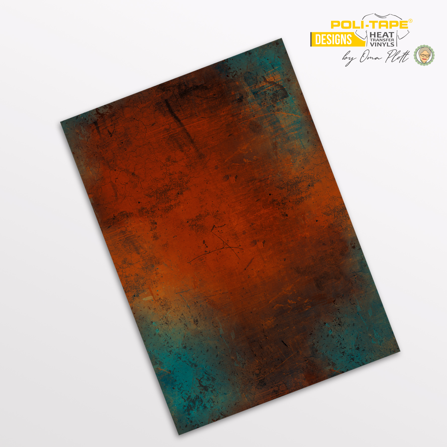 Flexfolie DIN A4 Rost - POLI-FLEX® Designs by Oma Plott