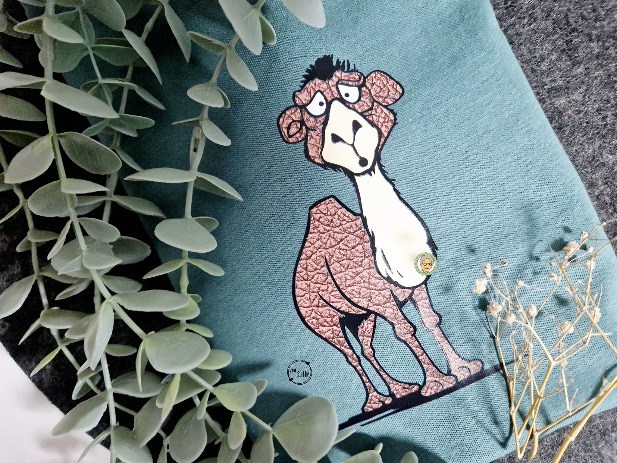 Plotterdatei & Digistamp lustiges Kamel